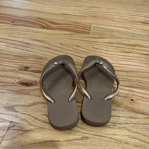 Havaianas Toddler Girls Sandals with Rhinestone - Picture 2 of 2